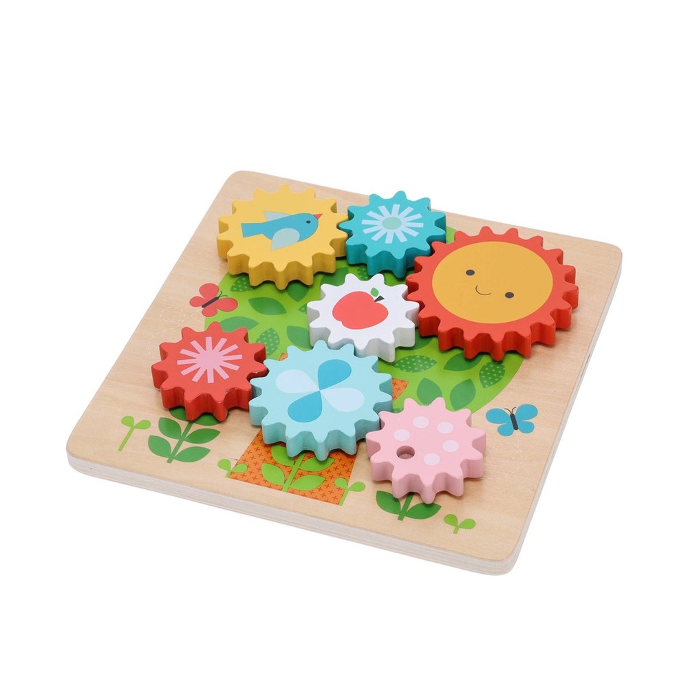 Petit Collage Busy Tree Wooden Twist Puzzle